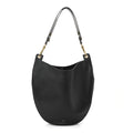 Supple Calfskin Medium Hobo Black