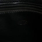 Caviar CC Flap Shoulder Bag Black