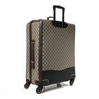 GG Supreme Monogram Web Medium Savoy Trolley Beige Ebony