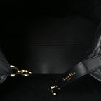 Calfskin Macrocannage Large Toujours Black