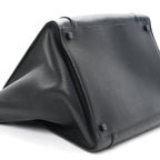 Supple Calfskin Medium Phantom Luggage Black