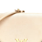 Metallic Calfskin Love Note Gold Silver