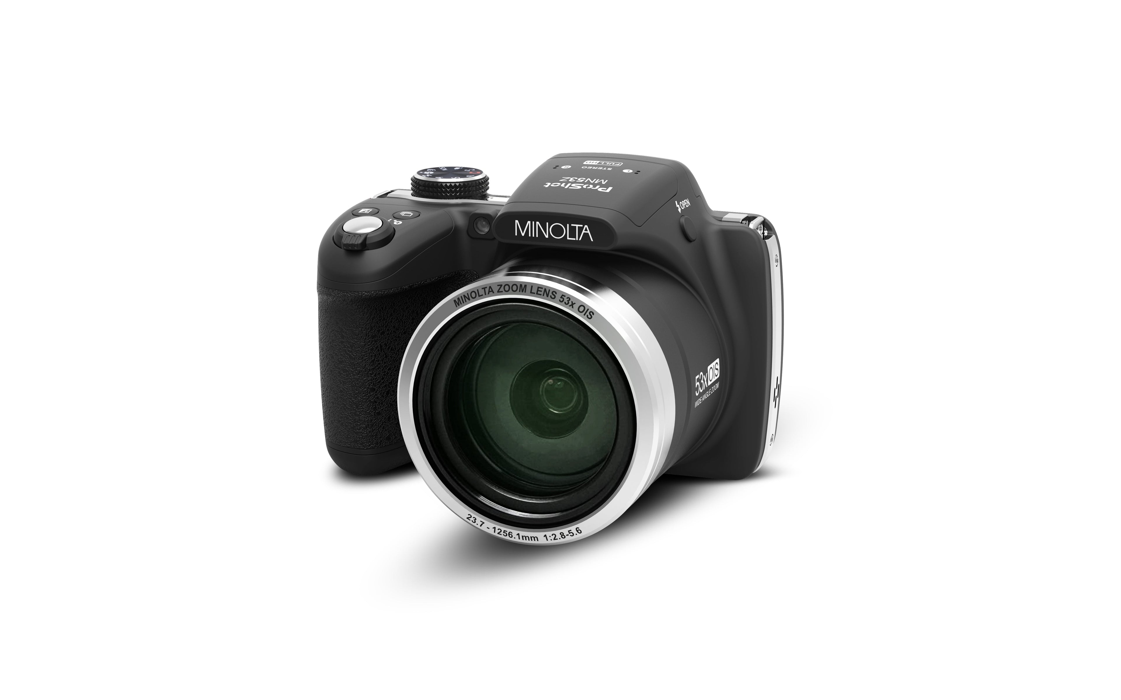 MINOLTA MN53Z ProShot 16 MP / 1080P FHD Bridge Camera w/53x Optical Zoom (Purple)
