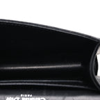 Lambskin Baby Diorama Flap Bag Black
