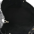 Tweed Cannage Large Toujours Black White