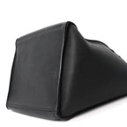 Supple Grained Calfskin Small Big Bag Black