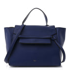 Grained Calfskin Mini Belt Bag Indigo
