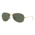 Ray-Ban Cockpit Pilot Gold Green Sunglasses RB3362