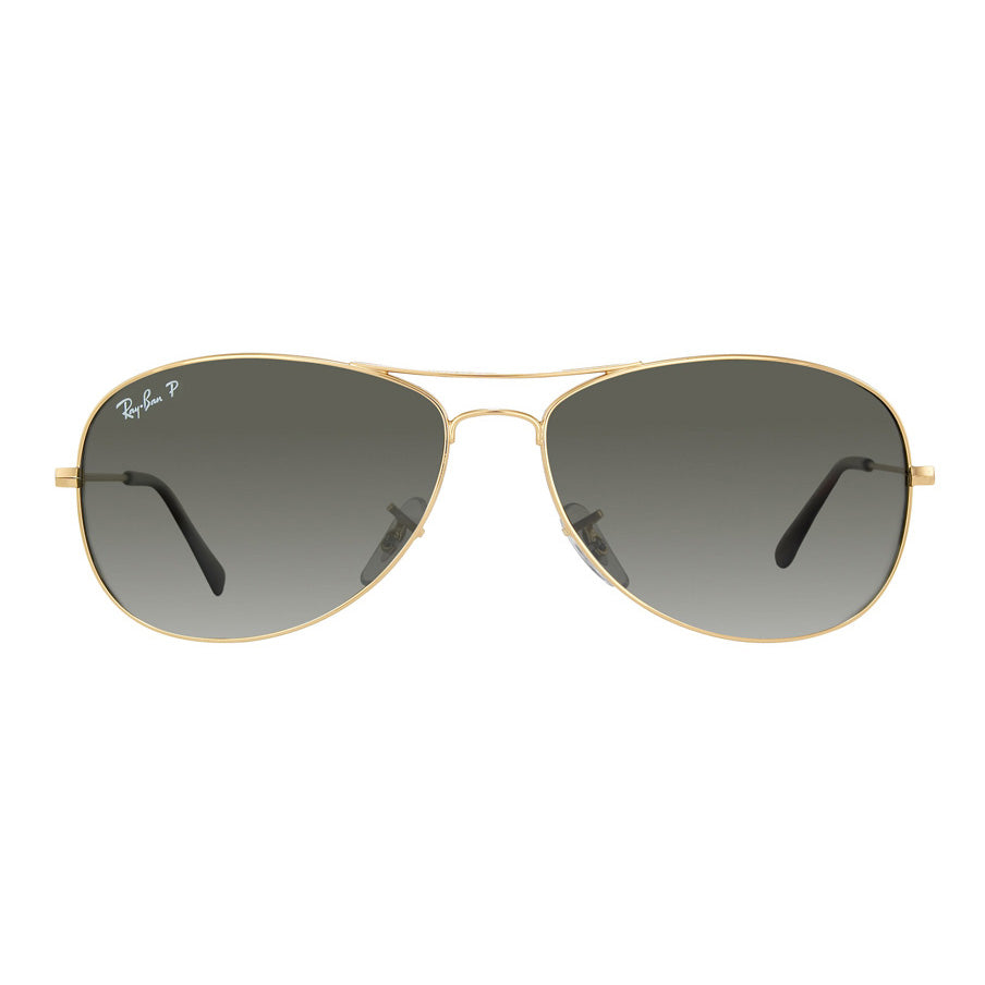 Ray-Ban Cockpit Pilot Polarized Gold Sunglasses RB3362