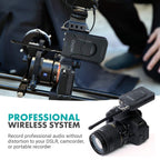 Movo WMX-7 VHF 12-Channel Wireless Lav Mic System