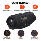 JBL Xtreme 4 Bluetooth Speaker with gSport Silicone Sleeve (Black)