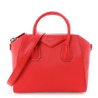 Sugar Goatskin Small Antigona Red