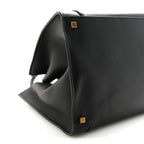 Supple Calfskin Medium Phantom Luggage Black