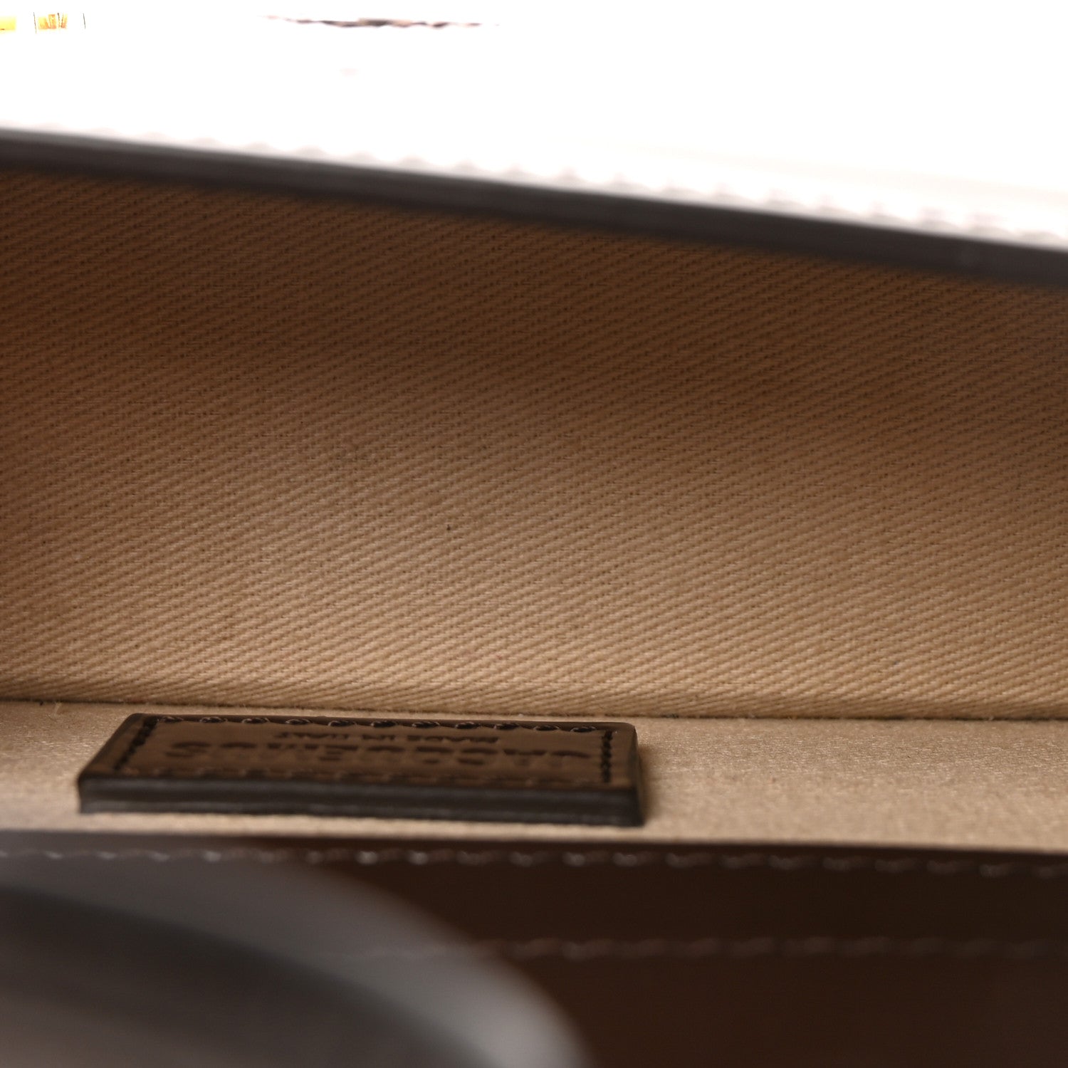 Glazed Calfskin Le Grand Bambino Midnight Brown