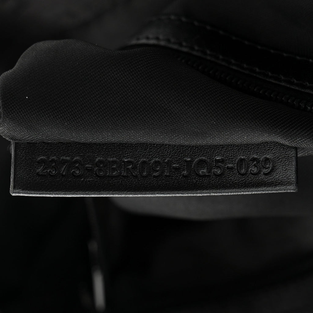 Zucchino Vitello Shoulder Bag Black Moro