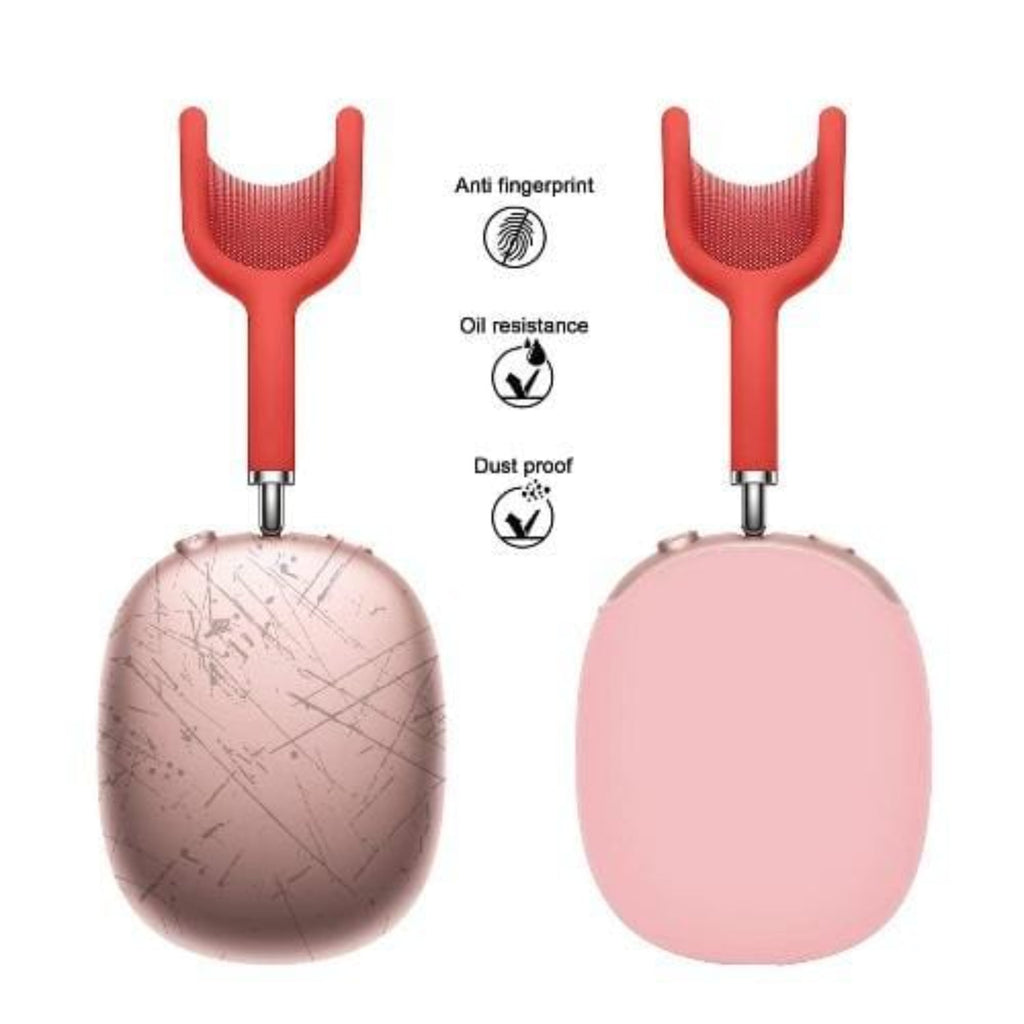 SAHARA - Liquid Silicone Cover Case for Apple AirPods Max - Pink