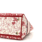 Canvas Embroidered Medium Dioramour D-Royaume Lady D-Lite Red Multicolor