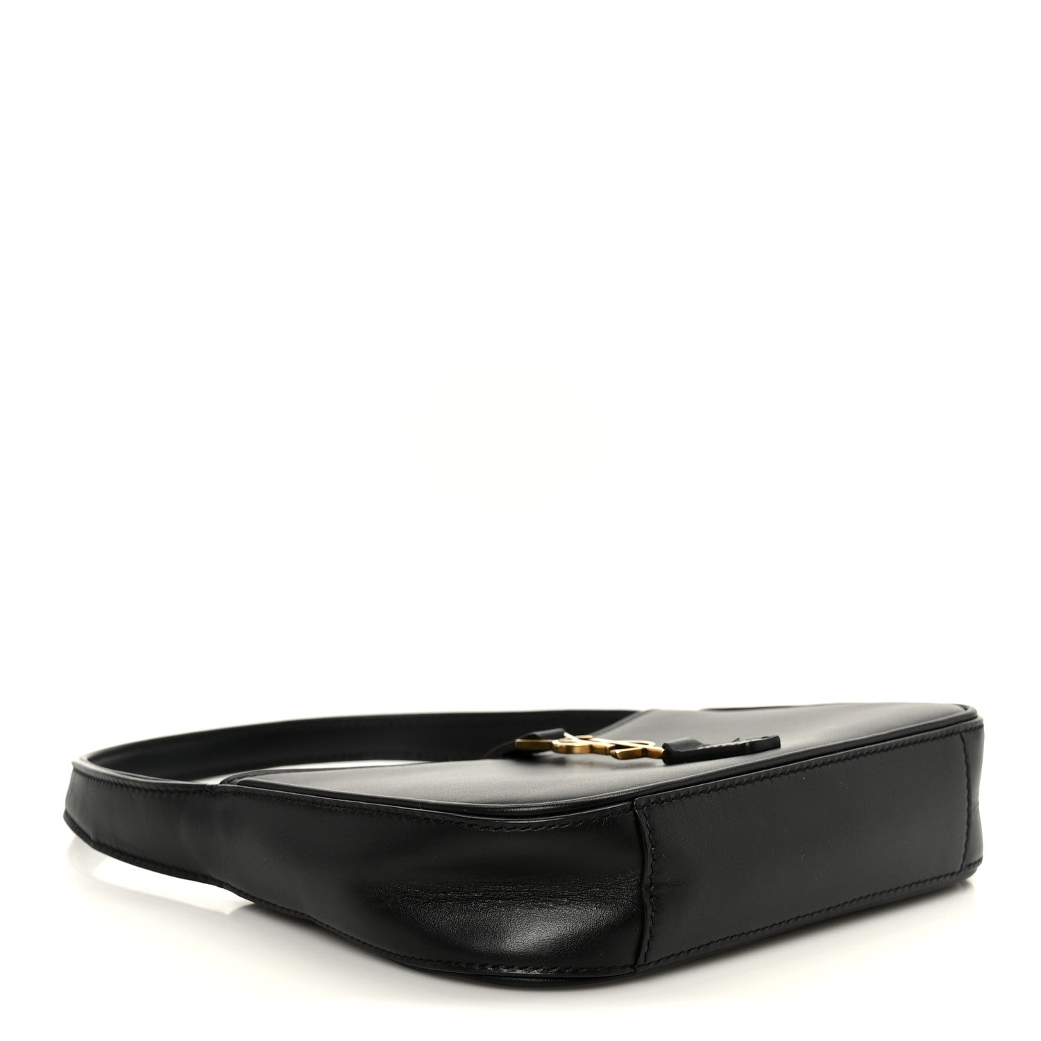 Smooth Calfskin Le 5 A 7 Mini Hobo Black