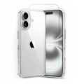 Entronix Bundle Compatible with iPhone 17 - [Hard] Clear Case & 1 Clear Screen Protector