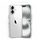 Entronix Bundle Compatible with iPhone 17 - [Hard] Clear Case & 1 Clear Screen Protector