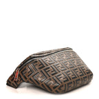 Vitello Century Bi-Color FF 1974 Embossed Belt Bag Maya Black