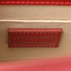 Glazed Calfskin Le Chiquito Boucle Moyen Red