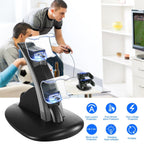 Charging Dock Station Dual Micro USB Charger Stand For PS4 Pro/PS4 Slim Gamepad Controller Handle Charging Station w/ Blue Indicator Game Lovers
