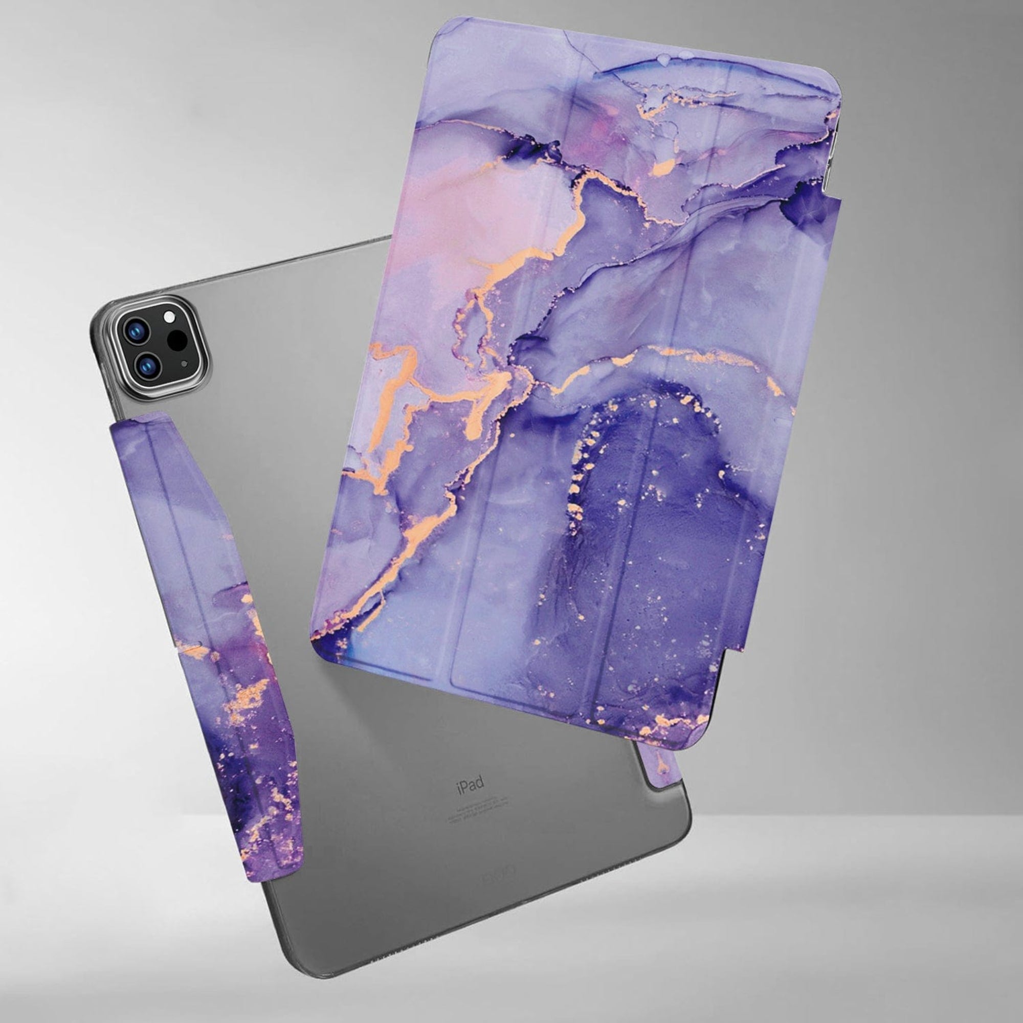 SAHARA - Inspire Series Folio Case for Apple iPad Pro (M4) 11" 2024 - Purple Oasis