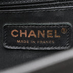Caviar Quilted New Medium Boy Flap Black