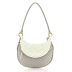 Nappa Intrecciato Small Gemelli Agate Grey Glacier