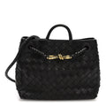 Nappa Intrecciato Small Andiamo Shoulder Bag Fondant