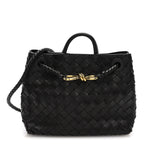 Nappa Intrecciato Small Andiamo Shoulder Bag Fondant