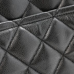 Caviar Quilted CC Timeless Soft Tote Black