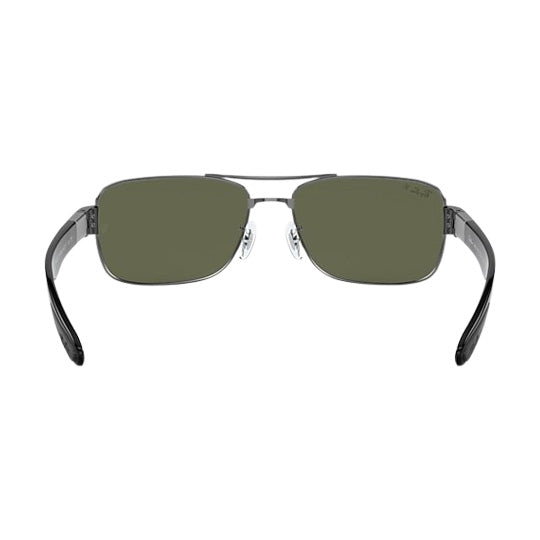 Ray-Ban Gunmetal Green Sunglasses RB3522