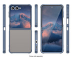 SAHARA - Samsung Galaxy Z Flip7 Semi Transparent Case - Anti-Slip Grip, Slim Design | Venture Series