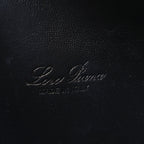 Grained Calfskin L19 Extra Pocket Pouch Navy