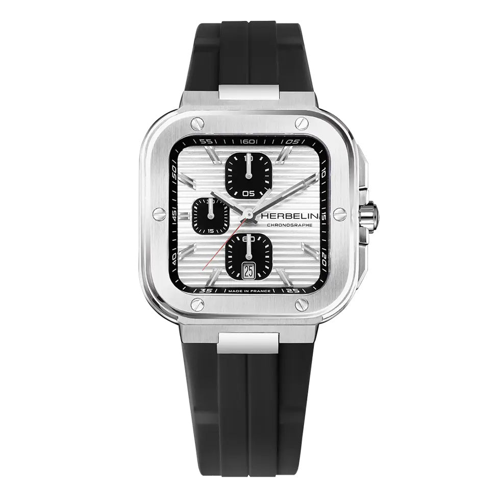 Herbelin Cap Camarat Chronograph Men's Silver Watch
