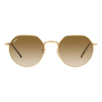 Ray-Ban Jack Gold Brown Gradient Sunglasses RB3565