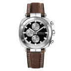 Herbelin Newport Héritage Men's Black Brown Watch