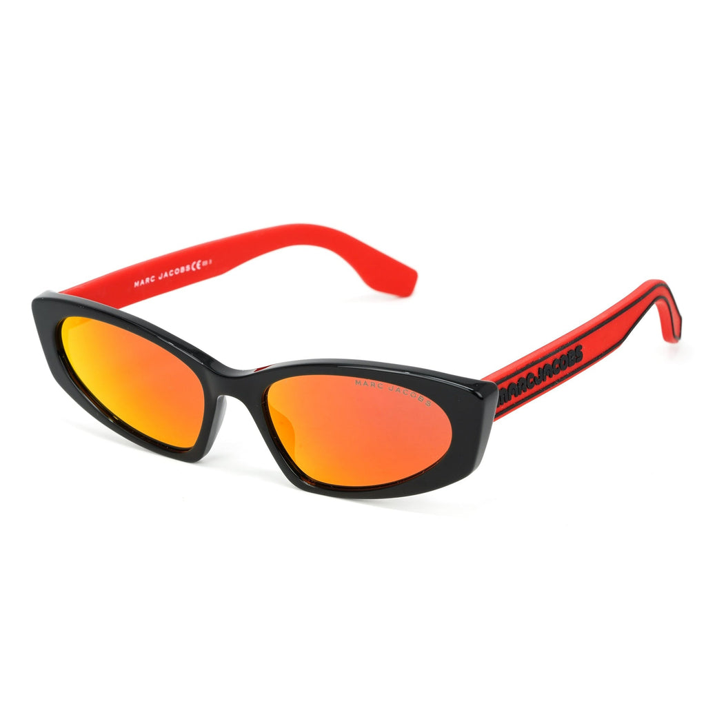 Marc Jacobs Women's Sunglasses Angular Black Peach