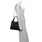 Calfskin Petite GG Small Tote Bag Black