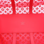 Monogram Fluo See Through Keepall Bandouliere 50 Rose