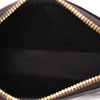 Vernis Monogram Mini Pochette Accessories Amarante
