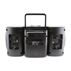 Portable CD & Cassette Stereo Boombox with AMFM Radio