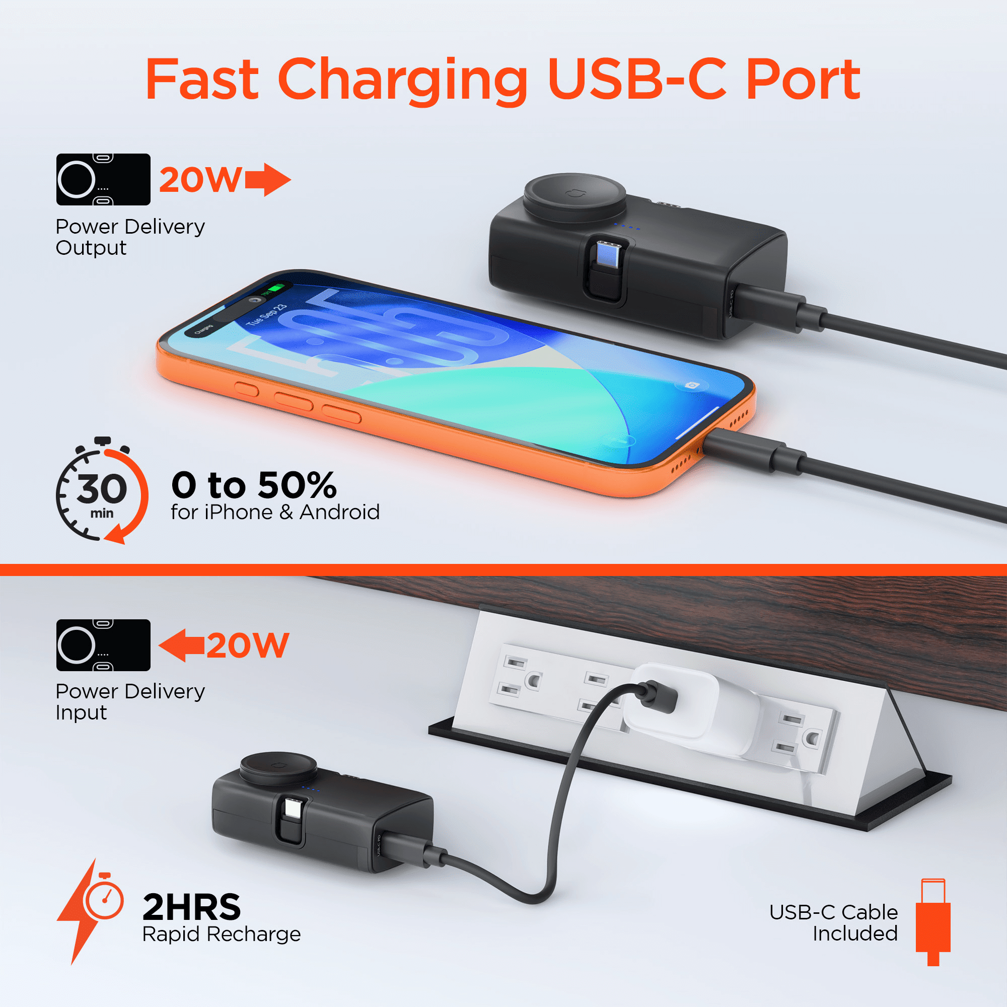 Power Pack Nano 5000mAh Power Bank