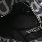 Denim Jacquard Large The Monogram Tote Bag Denim Blue