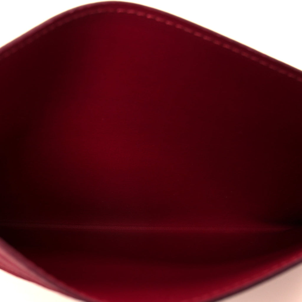 Monogram Pochette Felicie Chain Wallet Fuchsia