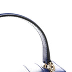 Calfskin Serpenti Forever Top Handle Blue