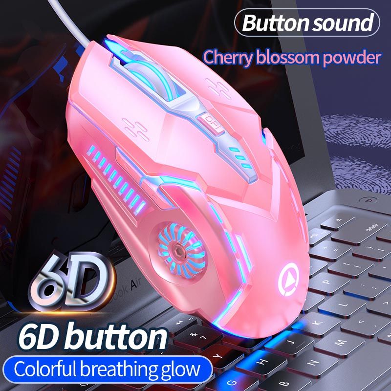 3200DPI G5 Mechanical E-Sports Wired Mouse For Computer Mouse Gamer Rechargeable Backlight Silent Office USB Mouse For Laptop