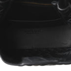 Nappa Intrecciato Small Andiamo Shoulder Bag Black